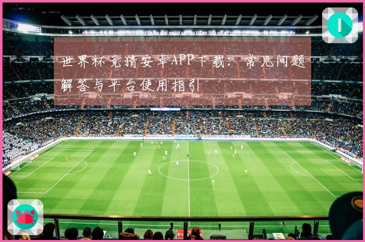世界杯竞猜安卓APP下载：常见问题解答与平台使用指引